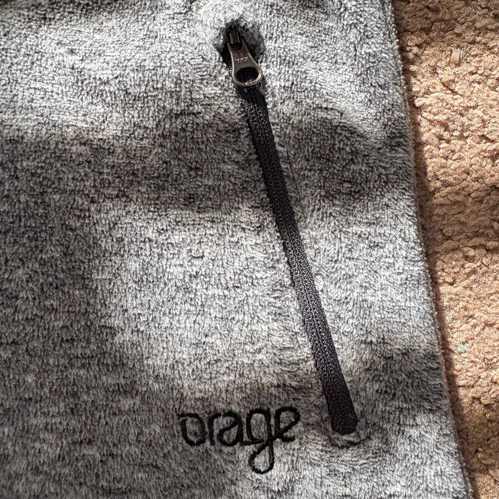 Orage Plush Gray Jacket - image 4